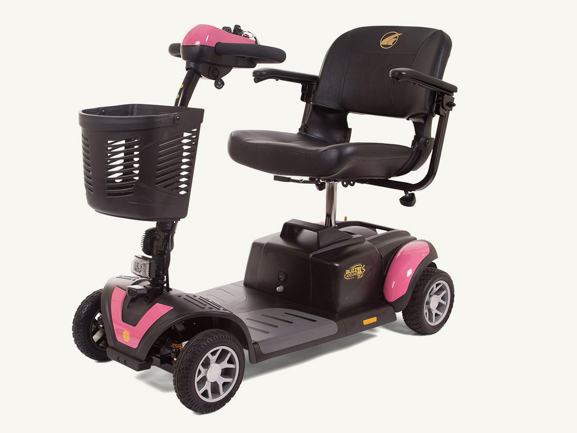 Pink Buzzaround Wheelchair