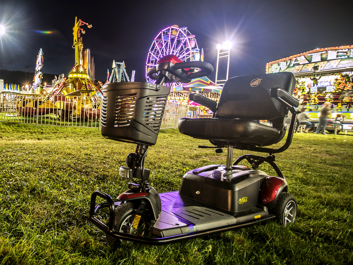 Scooter at the fair